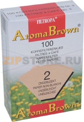 FILTROPA AROMA BROWN PAPER FILTERS 2 100 