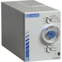 Реле задержки времени 0.1 с-100 ч, 1 шт Crouzet PL2R1