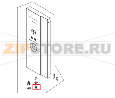 Push button Angelo Po FX101E3   Push button Angelo Po FX101E3Запчасть на 
