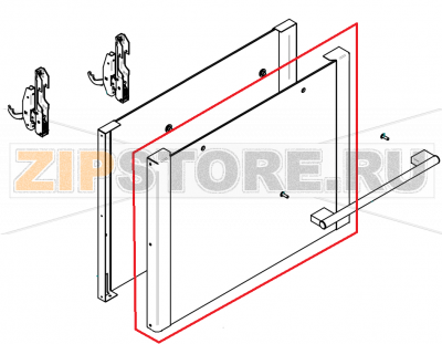 Kit vitre pour four Tecnoeka EKF 423  Kit vitre pour four Tecnoeka EKF 423Запчасть на сборочном чертеже под номером: 21004050Название запчасти на английском языке:&nbsp;Kit vitre pour four Tecnoeka EKF 423