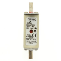 Предохранитель, 50 A, AC 690 В, 200 кА, DIN 000, gR, DIN, IEC Eaton FUSE 50A 690V gR DIN 000 HSDNH