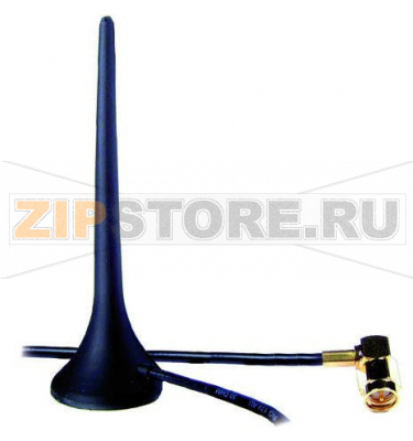 Антенна с магнитной подошвой, WLAN/Bluetooth® 2,4 ГГц; Внешняя антенна Wago 758-912 Примечания по использованию антенны с радиоприемниками WAGO EnOcean:Антенну следует устанавливать на пластине размерами не менее 1 x 1 дюйма (25 x 25 см).Расстояние от создающих помехи источников до антенны и линии антенны должно быть не менее 30 см, а расстояние от антенны до ближайшей стены должно быть не менее 35 см.Кабель антенны ни в коем случае не должен перегибаться под острым углом, так как это может привести к необратимому повреждению линии антенны (радиус сгиба RG174 > 15 мм)....