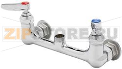 PRE-RINSE BASE FAUCET, 8 WALL MOUNT, 
