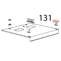 Piastrina coprifori Unox XBC 615EG