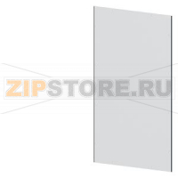 SIVACON, side panel / rear panel, Closed, IP55, H: 2000 mm, W: 1000 mm, RAL 7035 Siemens 8MF1000-2UW61-1C
