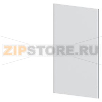 SIVACON, side panel / rear panel, Closed, IP55, H: 2000 mm, W: 1000 mm, RAL 7035 Siemens 8MF1000-2UW61-1C