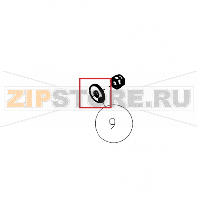 Rosetta 6x18 Zn UNI 9021 Imesa ES 10              Rosetta 6x18 Zn UNI 9021 Imesa ES 10Запчасть на сборочном чертеже под номером: 9Название запчасти на итальянском языке: Rosetta 6x18 Zn UNI 9021 Imesa ES 10