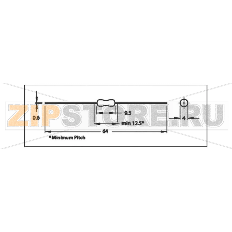 Дроссель ВЧ 220 мкГн, аксиальный, освинцованный, 3.3 Ω, 1 шт Fastron SMCC-221J-02 
