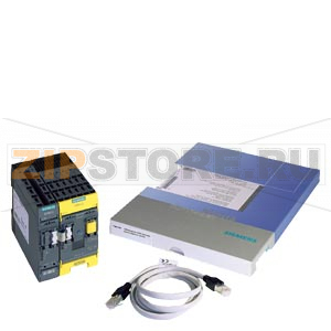Стартовый комплект PROFINET для 3SK2 содержимое: базовое устройство 3SK2 45 мм интерфейс PROFINET соединительный кабель кабель RJ45 Safety ES V1.0 Premium Siemens 3SK2942-2AA10 