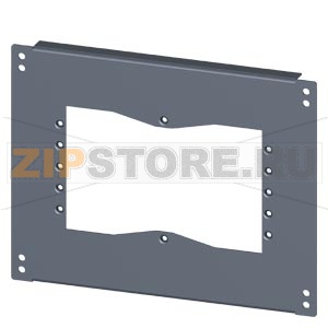 SIVACON, base, with cutouts for flanges, IPXX, T: 400 mm, W: 400 mm, zinc-plated Siemens 8MF1044-2UB52-0 