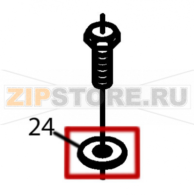 Flat washer Ø16xØ6x10.2 Fagor FI-2700I Flat washer Ø16xØ6x10.2 Fagor FI-2700IЗапчасть на деталировке под номером: 24Название запчасти Fagor на английском языке: Flat washer Ø16xØ6x10.2 FI-2700I.