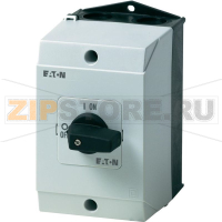 Переключатель кулачковый в корпусе 25 А, 1x90°: 1 шт Eaton P1-25/I2