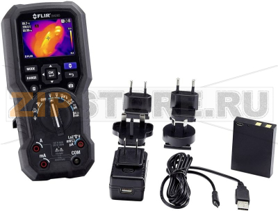 Мультиметр ручной, CAT III 1000 В, CAT IV 600 В FLIR DM285-KIT 