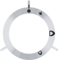 SELF-ADHESIVE DISC WITH PILOT SYMBOL