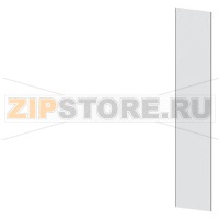 SIVACON, side panel / rear panel, Closed, EMC, IP40, H: 2200 mm, W: 400 mm, RAL 7035 Siemens 8MF1240-2UW62-1B