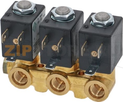 КОМПЛЕКТ 3 СОЛЕНОИДНЫХ КЛАПАНОВ ODE Ø 1/8&quot; 24VDC 