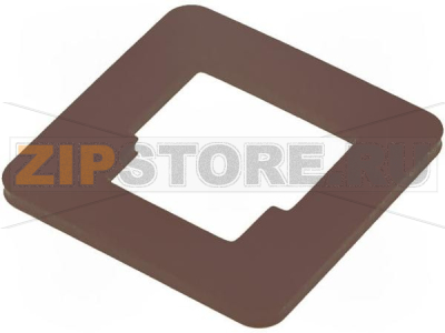 Прокладка плоская Hirschmann GDS 307-2 NBR LIGHT BROWN 