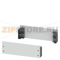 SIVACON, Base, for cabinets with front and rear door, H: 200 mm, W: 800 mm, RAL 7035 Siemens 8MF1280-2CR