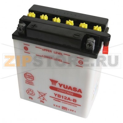 YUASA YB12A-B Мото аккумулятор Yuasa YB12A-B Напряжение АКБ: 12VЕмкость АКБ: 12Ah