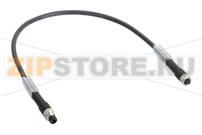 Кабель соединительный 0.3 м, М8, прямой Schneider Electric TCSXCNDMDF03V 