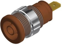 Гнездо 25 А, 1 кВ, коричневое Hirschmann SEB 2610 F48 BRAUN / BROWN