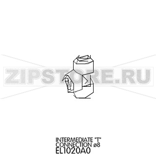 Соединитель Т-образный (тройник) ø=8мм Unox XVC 505 Соединитель Т-образный (тройник) ø=8мм Unox XVC 505Запчасть на деталировке под номером: 19Название запчасти на английском языке: Intermediate "T" connection ø8 Unox XVC 505