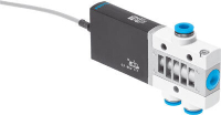 Распределитель с электроуправлением Festo MHE3-M1H-3/2G-QS-6-K