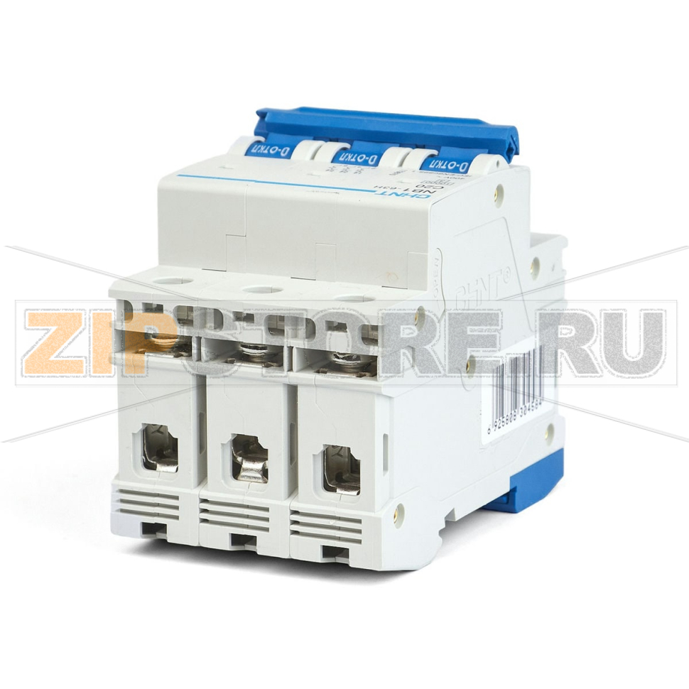 Выключатель автоматический 20 А, 10 кА, 3 полюса Chint NB1-63H 