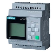 LOGO! 230RCE,logic module, display PS/I/O: 115V/230V/relay, 8 DI/4 DQ, memory 400 blocks, modular expandable, Ethernet, integrated web server, data log, user-defined web pages, standard microSD card for LOGO! Soft Comfort V8.3 or higher, older projects ex