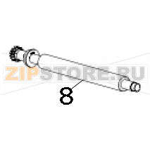 Peel-off roller assy TSC MX641P Peel-off roller assy TSC MX641PЗапчасть на деталировке под номером: 8