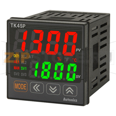 Контроллер температурный с ПИД-регулятором, высокоточный Autonics TK4SP-12RR 