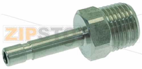 ПАТРУБОК Ø 1/8"M ДЛЯ КОНЦА ШЛАНГА Ø 4 ММ 