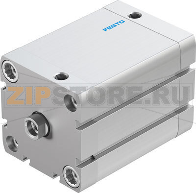 Пневмоцилиндр компактный Festo ADN-63-60-I-PPS-A 