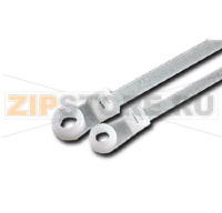 Hyperline GTM-200STC Стяжка нейлоновая неоткрывающаяся, безгалогенная (halogen free), 200x4.8 мм, полиамид 6.6, -40°C - +85°C, под винт (100 шт)