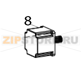 Stepping motor kit TSC TTP-286MT Stepping motor kit TSC TTP-286MTЗапчасть на деталировке под номером: 8