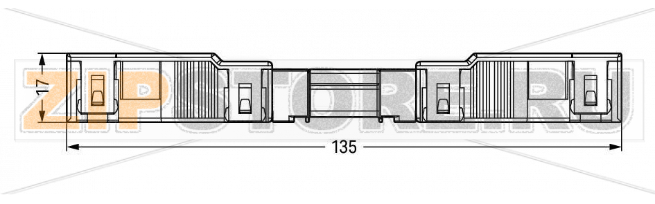 Штекер; с корпусом разгрузки натяжения; 4-пол.; Код. A; 4,00 mm; белые Wago 770-134 Set: Plug 770-234 and strain relief housing 770-514Protected against mismating and maintenance-freePush-in CAGE CLAMP® spring pressure connection technology allows solid conductors to be simply pushed into a unitTwo-wire connection per pole for loops or bridgesAdditional variable coding is possible...