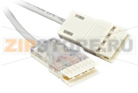 Hyperline PC-110-110-4P-C6-2M-GY Патч-корд 110 тип-110 тип, 4 пары, Cat.6, 2 м