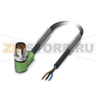 Кабель для датчика / исполнительного элемента Phoenix Contact SAC-3P-MR/10,0-PUR SCO 3-полюсн., PUR без галогенов, темно-серый RAL 7021, Штекеры угловой M12-SPEEDCON, А-кодирование, к свободный конец, Длина кабеля: 10 м.Минимальный заказ: 1 шт.Упаковка: 1 шт.