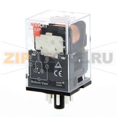 Реле электромеханическое Omron MKS2P 110VAC 