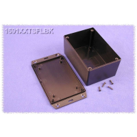 Корпус 123x83x60 мм, материал: пластик, черный, 1 шт Hammond 1591XXTSFLBK