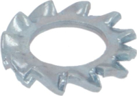 TOOTHED WASHER ø 4.3x8x1.5 mm