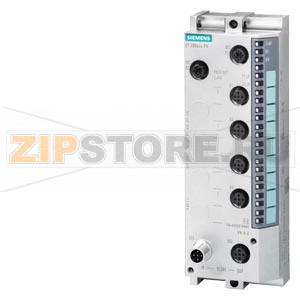 SIMATIC DP, СТАНЦИЯ РАСПРЕДЕЛЁННОЙ ПЕРИФЕРИИ PROFINET ET 200ECO PN: 4AО 4 U/I, 4 АНАЛОГОВЫХ ВЫХОДА (ТОК/ НАПРЯЖЕНИЕ)  8 X M12, СТЕПЕНЬ ЗАЩИТЫ IP68 Siemens 6ES7145-6HD00-0AB0 