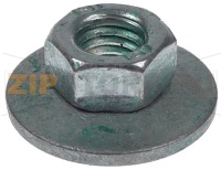 ГАЙКА ШЕСТИГРАННАЯ С ШАЙБОЙ М5 - 10ШТ. RATIONAL 1105.0121P