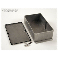 Корпус алюминиевый 192x111x61 мм, серый, 1 шт Hammond 1590WR1F
