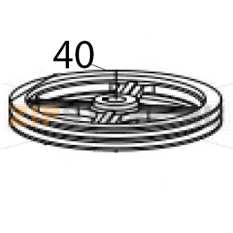 Belt wheel Hurakan HKN-30SN2V Belt wheel Hurakan HKN-30SN2VЗапчасть на деталировке под номером: 40