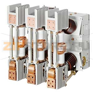 Вакуумный выключатель for generator switching applications according to IEEE C37.013 17.5 kV, 63 kA, 8000 A With forced ventilation Siemens 3AH3713-6....-.... 