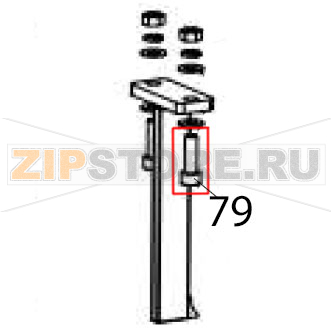 Soket head cap screw Hurakan HKN-10SN Soket head cap screw Hurakan HKN-10SNЗапчасть на деталировке под номером: 79