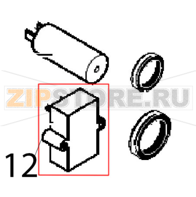 LC Filter 250 V, 6.5 A Angelo Po FC1011G LC Filter 250 V, 6.5 A Angelo Po FC1011GЗапчасть на деталировке под номером: 12