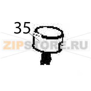Handle seat Hurakan HKN-CL6 Handle seat Hurakan HKN-CL6Запчасть на деталировке под номером: 35