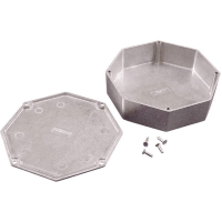 Корпус алюминиевый 133x133x39 мм, желтый, 1 шт Hammond 1590STPCYL